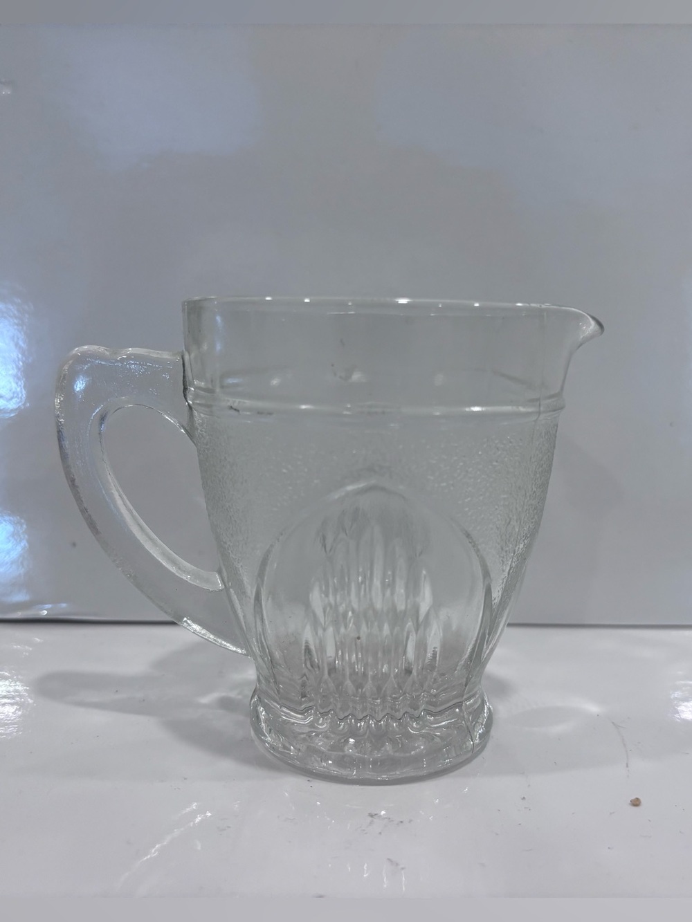 Pressed Glass Vintage Creamer